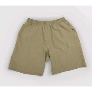 Flylow Safari Shorts Hiking Biking Performance Outdoor Zippered Pocket Khaki